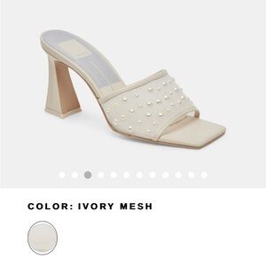 Dolce Vita Narda Pearl Hees - Mesh Ivory
